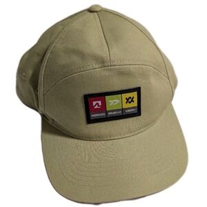 Marker Dalbello Volkl Adjustable Hat Khaki Ski Snowboard Snapback‎ Cap